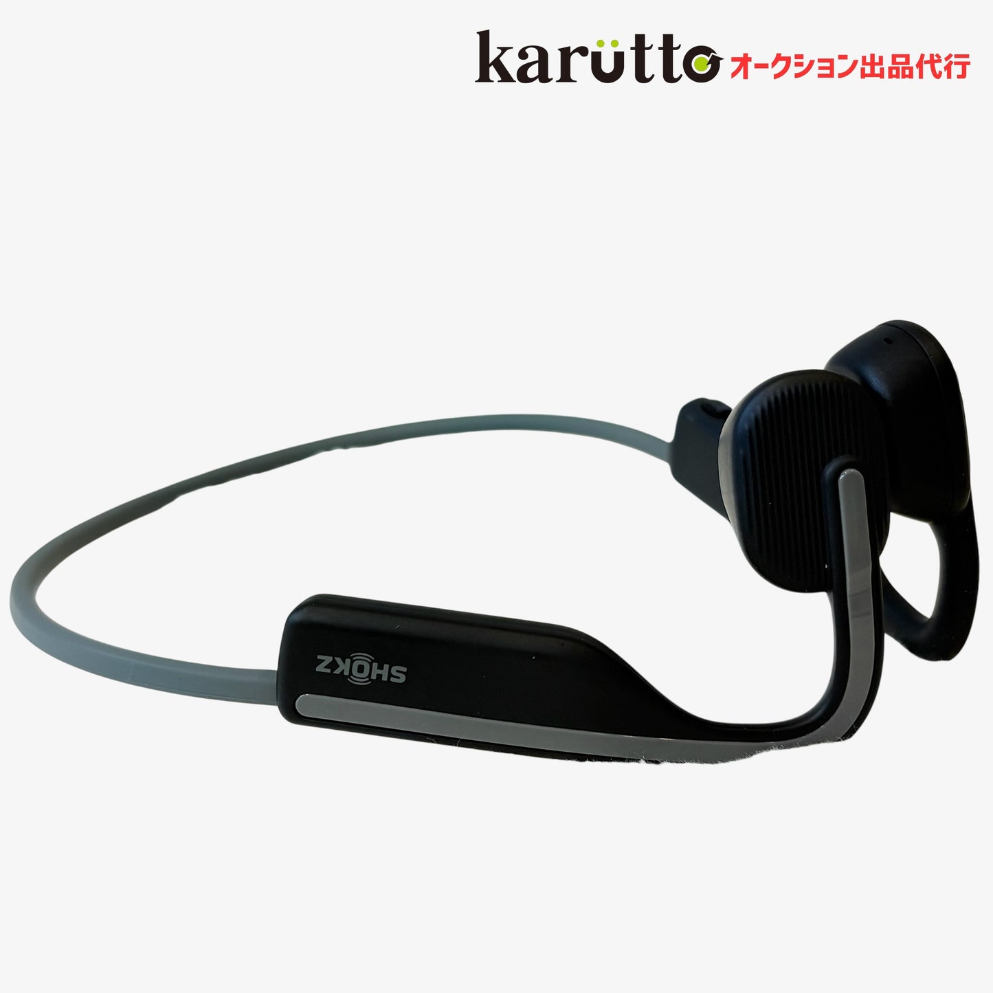 SHOKZ ショックス OpenMove S661 骨伝導イヤホン スレートグレー ワイヤレス 動作品 Bluetooth