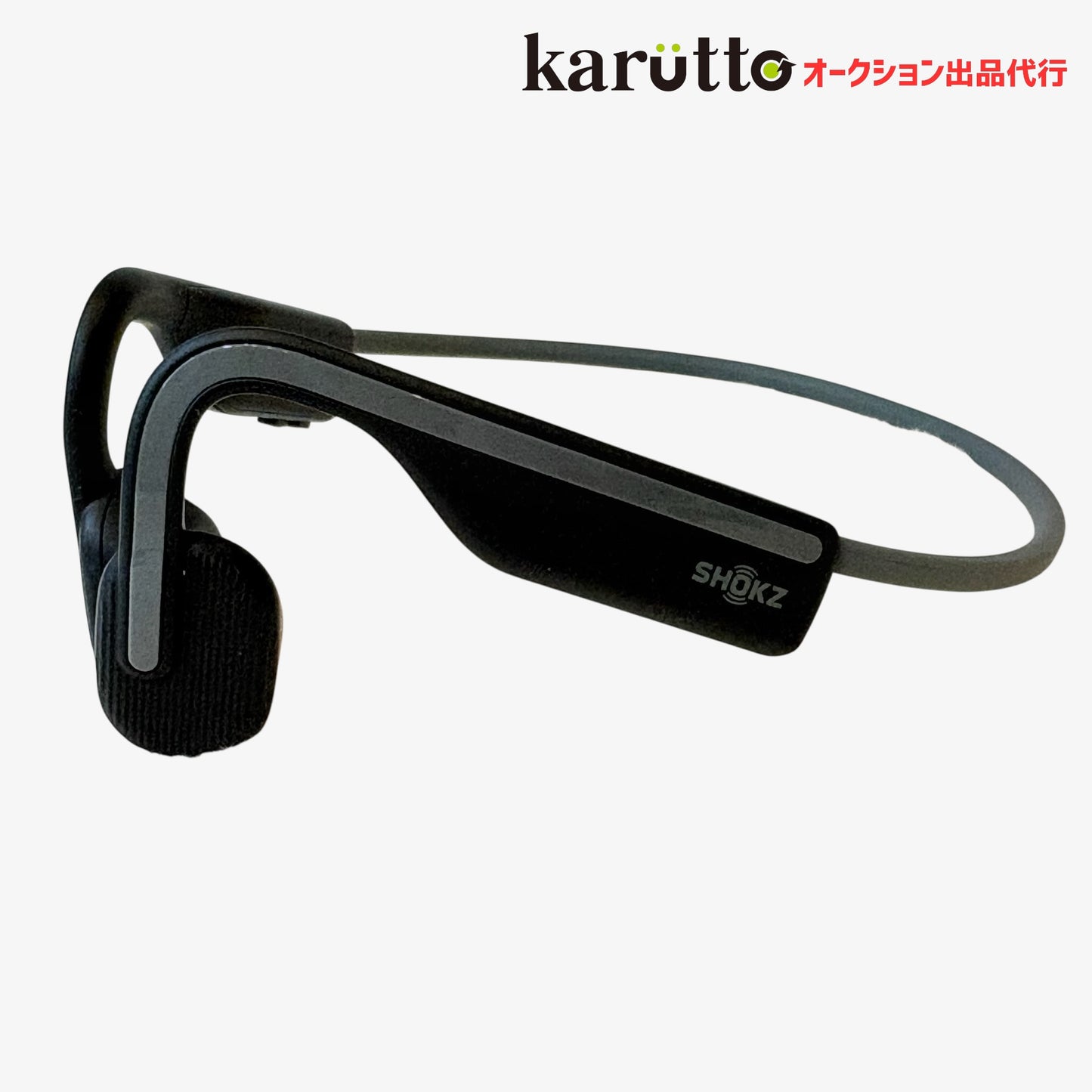 SHOKZ ショックス OpenMove S661 骨伝導イヤホン スレートグレー ワイヤレス 動作品 Bluetooth