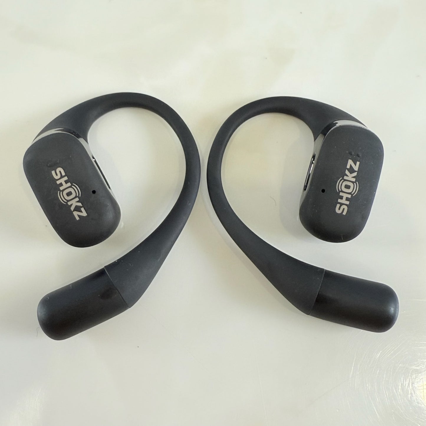 SHOKZ ショックス OPENFIT T910 ブラック オープンイヤー ワイヤレスイヤホン Type-C 充電コード付 動作品
