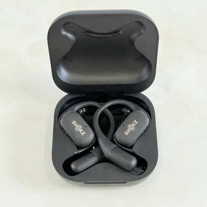 SHOKZ ショックス OPENFIT T910 ブラック オープンイヤー ワイヤレスイヤホン Type-C 充電コード付 動作品