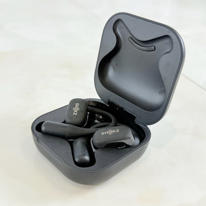SHOKZ ショックス OPENFIT T910 ブラック オープンイヤー ワイヤレスイヤホン Type-C 充電コード付 動作品