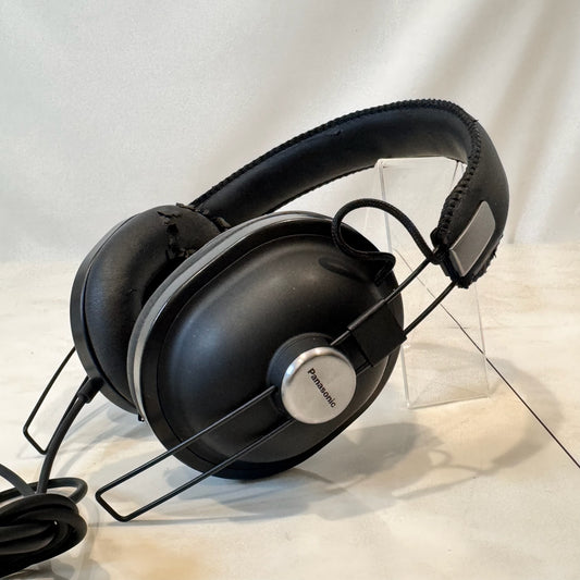 Panasonic パナソニック RP-HTX70 ワイヤードヘッドホン マットブラック 有線 オーバーヘッド 動作品