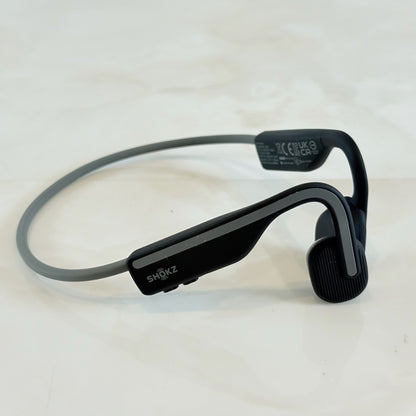 SHOKZ ショックス OpenMove S661 骨伝導イヤホン スレートグレー ワイヤレス Type-C ポーチ付 動作品