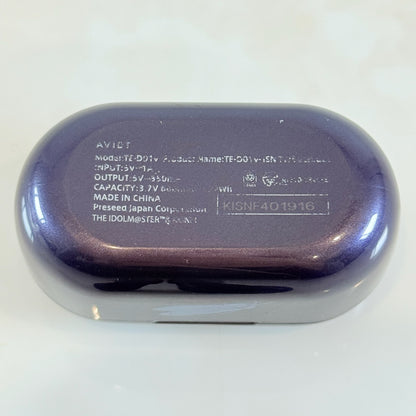 TE-D01v-ISN ブラック ワイヤレスイヤホン カナル型 Type-C 動作品