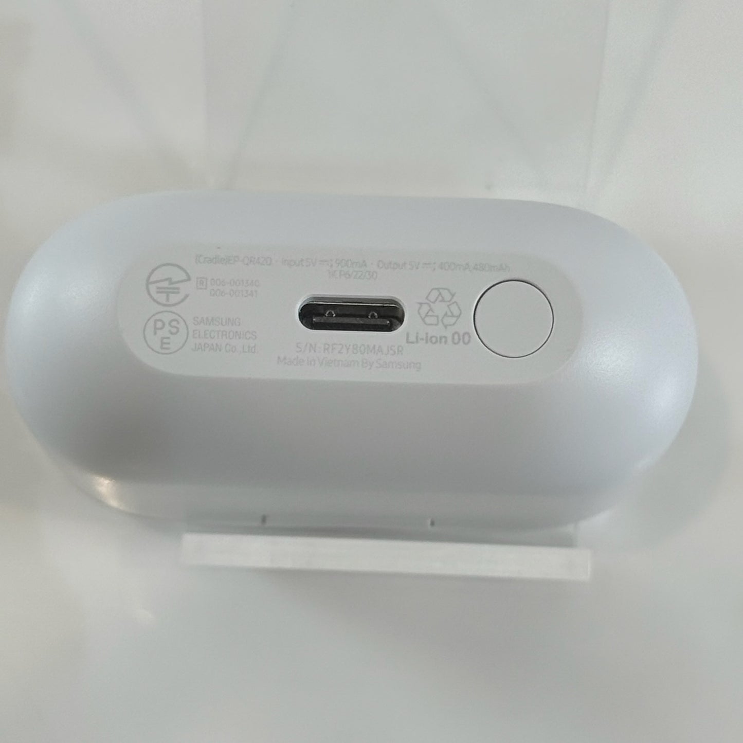 Galaxy Buds3 FE ワイヤレスイヤホン グレー カナル型 Type-C 本体のみ 動作品 2024年モデル