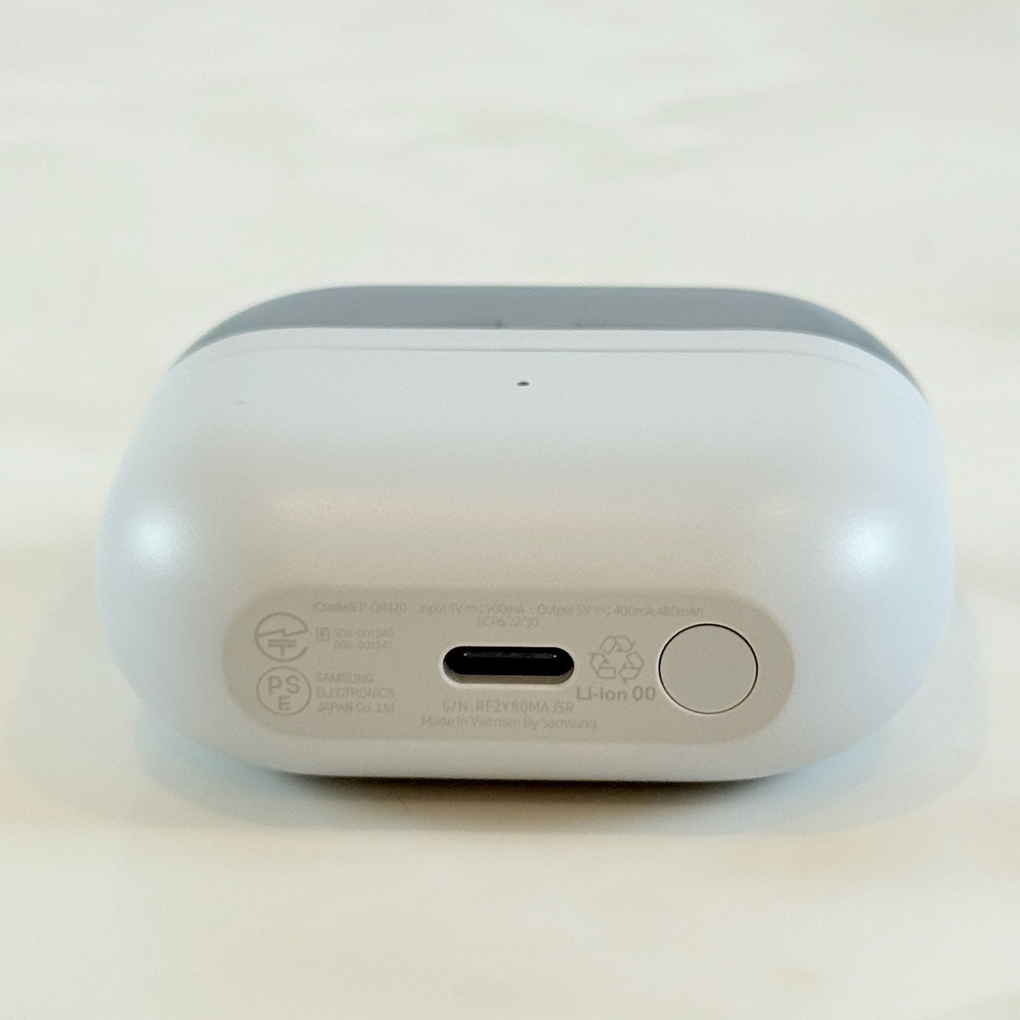 Galaxy Buds3 FE ワイヤレスイヤホン グレー カナル型 Type-C 本体のみ 動作品 2024年モデル