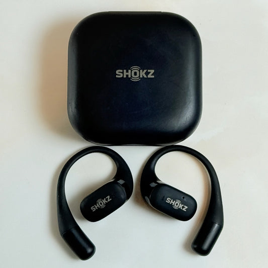 SHOKZ ショックス OpenFit T910 ブラック オープンイヤー ワイヤレスイヤホン Bluetooth 完全ワイヤレス 両耳動作品