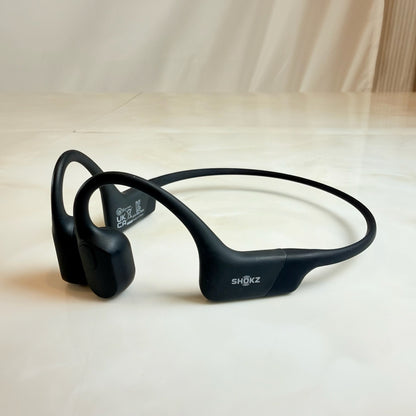 SHOKZ ショックス OpenRun S803 ブラック 骨伝導イヤホン Bluetooth ワイヤレス スポーツ ランニング マイク 通話 防水 両耳動作品