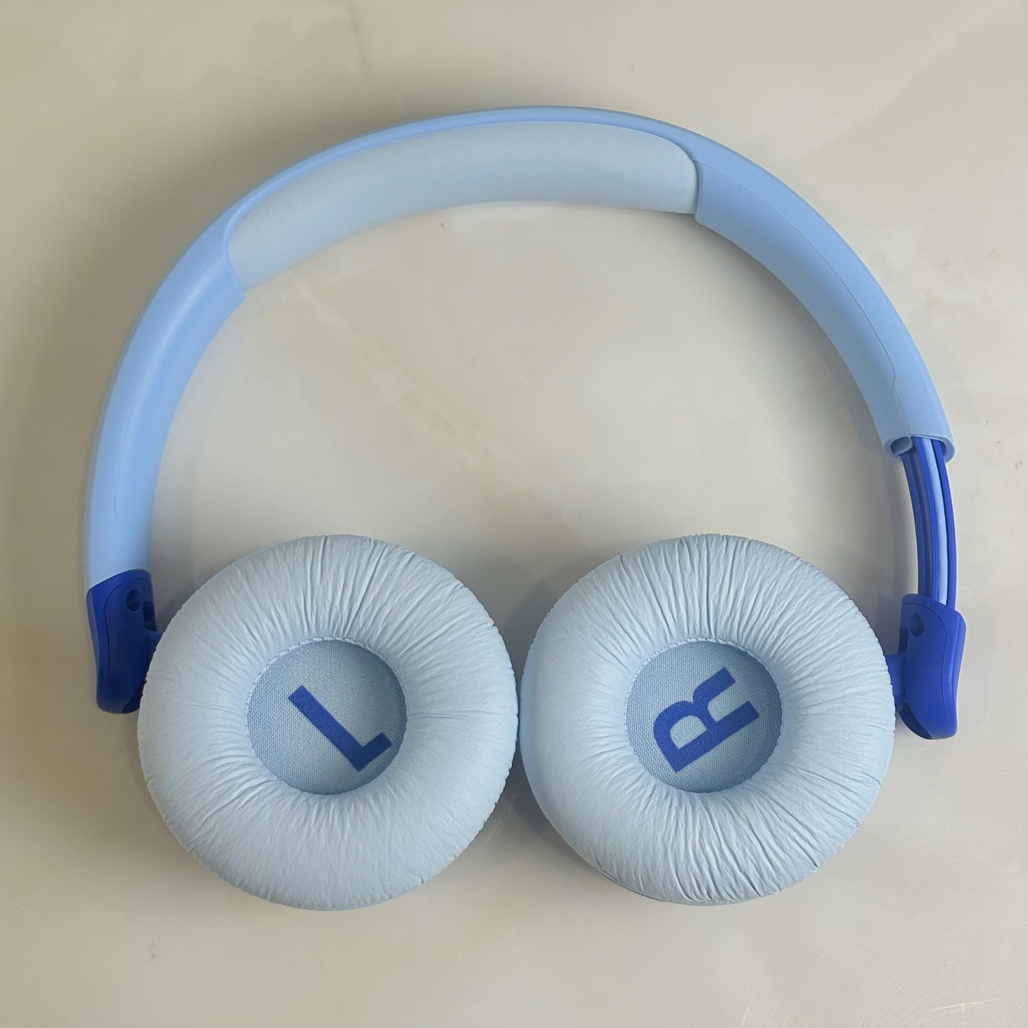 JBL ジェイビーエル Junior 320BT ワイヤレスヘッドホン Bluetooth キッズ用 ブルー Type-C 充電コード付 動作品