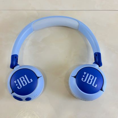 JBL ジェイビーエル Junior 320BT ワイヤレスヘッドホン Bluetooth キッズ用 ブルー Type-C 充電コード付 動作品