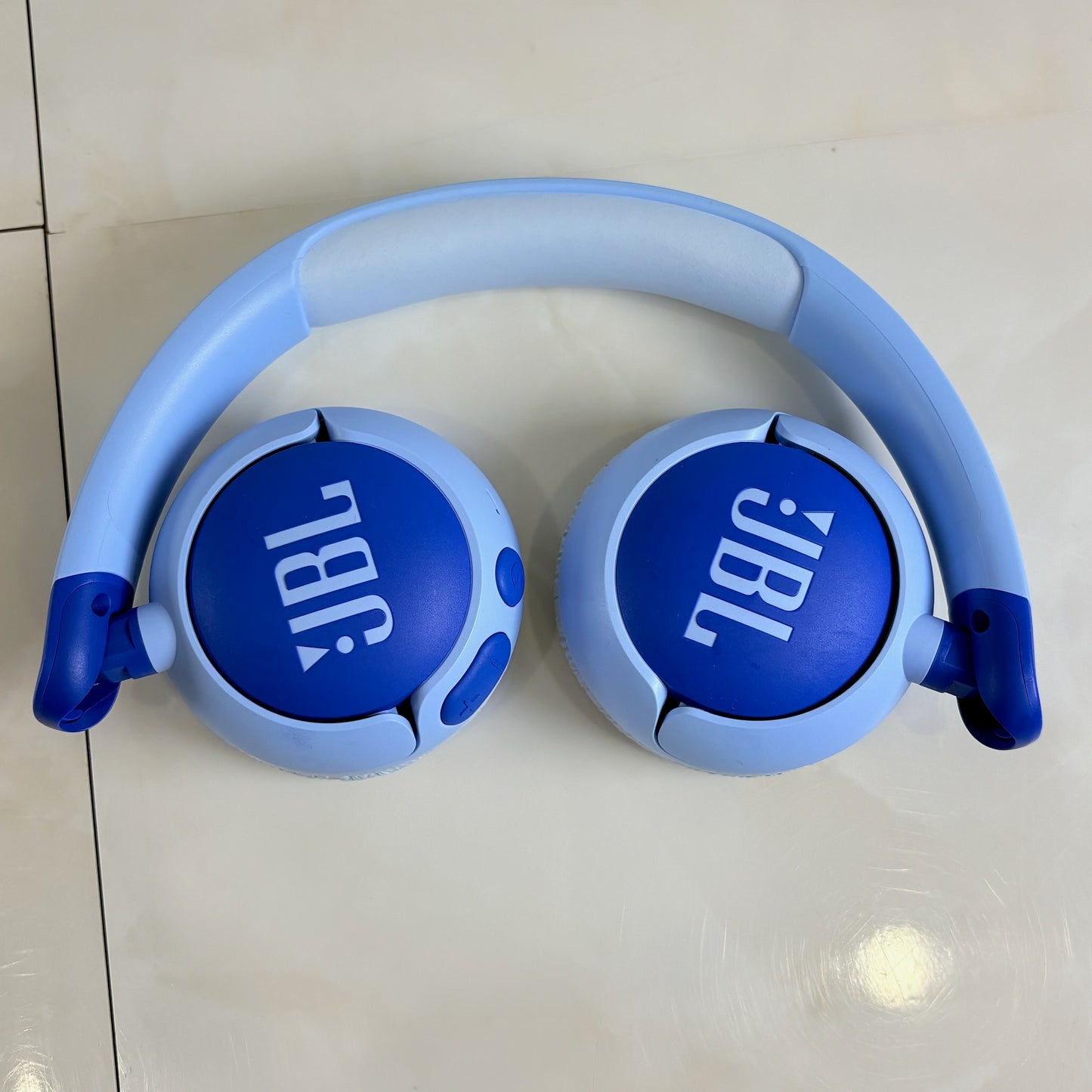 JBL ジェイビーエル Junior 320BT ワイヤレスヘッドホン Bluetooth キッズ用 ブルー Type-C 充電コード付 動作品