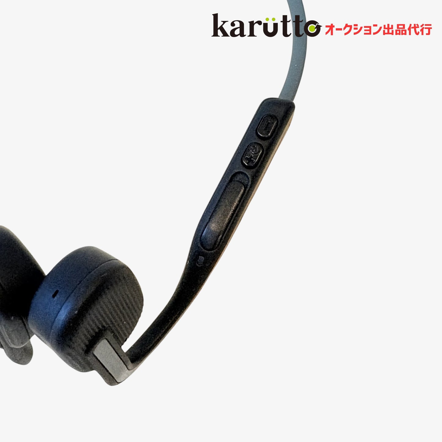 SHOKZ ショックス OpenMove S661 骨伝導イヤホン スレートグレー ワイヤレス 動作品 Bluetooth